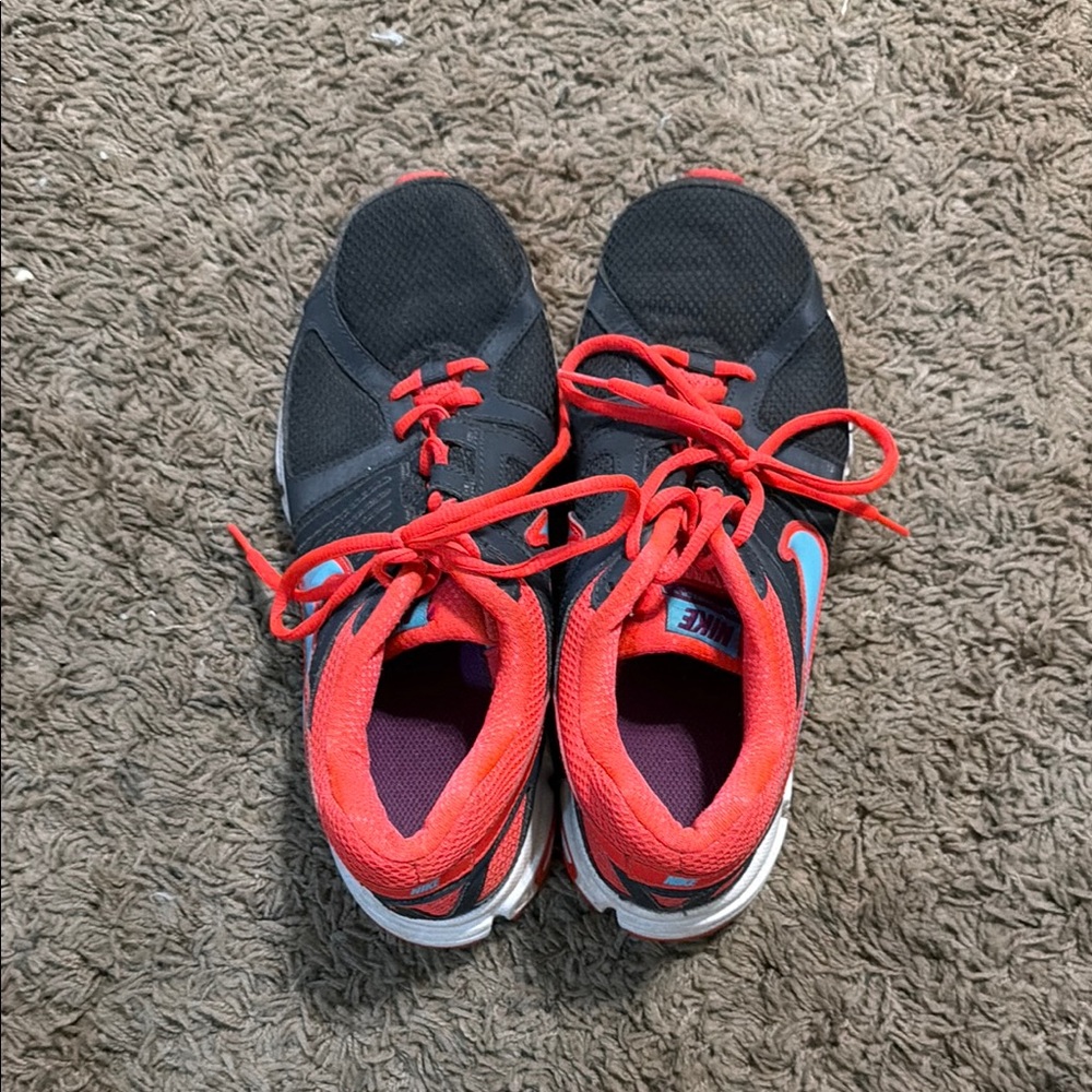 Nike Women’s Black and Coral Running Sneakers